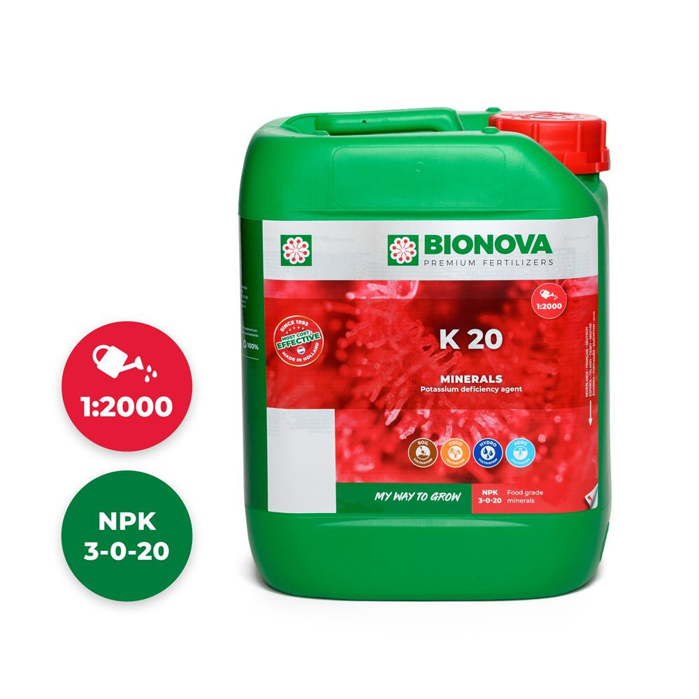 BioNova K 20 (draslík) 5 l pohled zepředu
