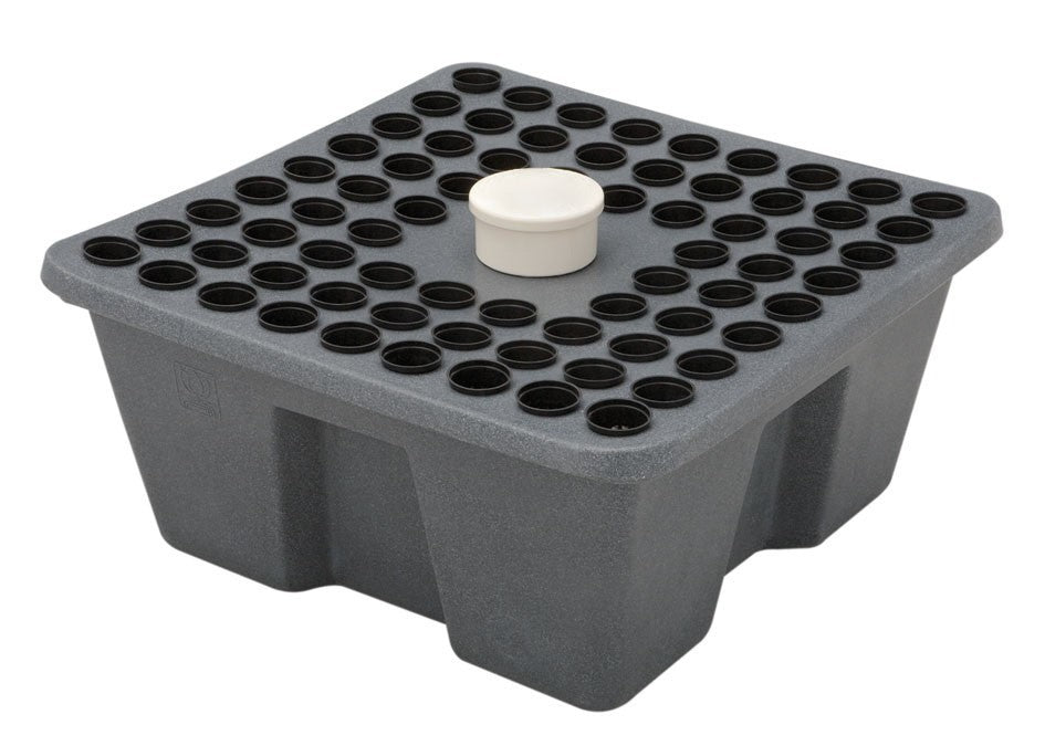 Terra Aquatica Hydrocloner Spinner 72 - 67x67x31 cm (Rainforest 72) Seitenansicht