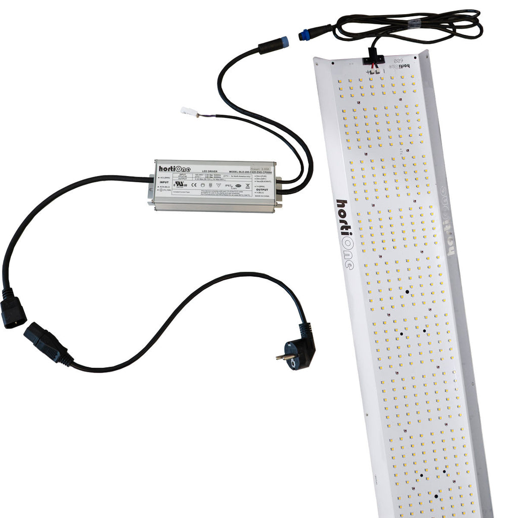HortiONE LED 600 Quantum board 220W 2.9 µmol/J detaljvisning