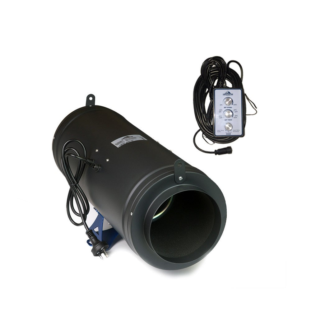 Mountain Air Whisper Fan EC 250 mm, 1808 m3/h zijaanzicht