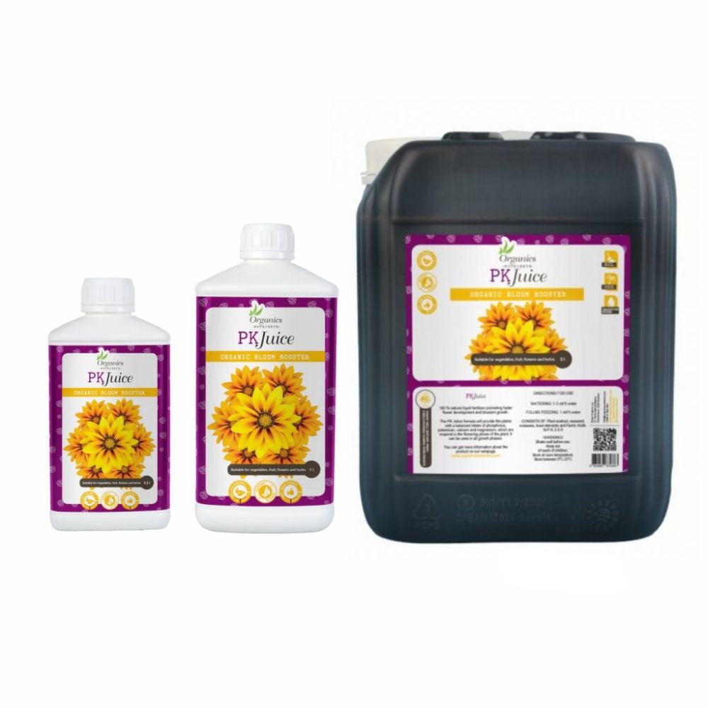 Organics Nutrients PK Juice 1 l pohled zepředu
