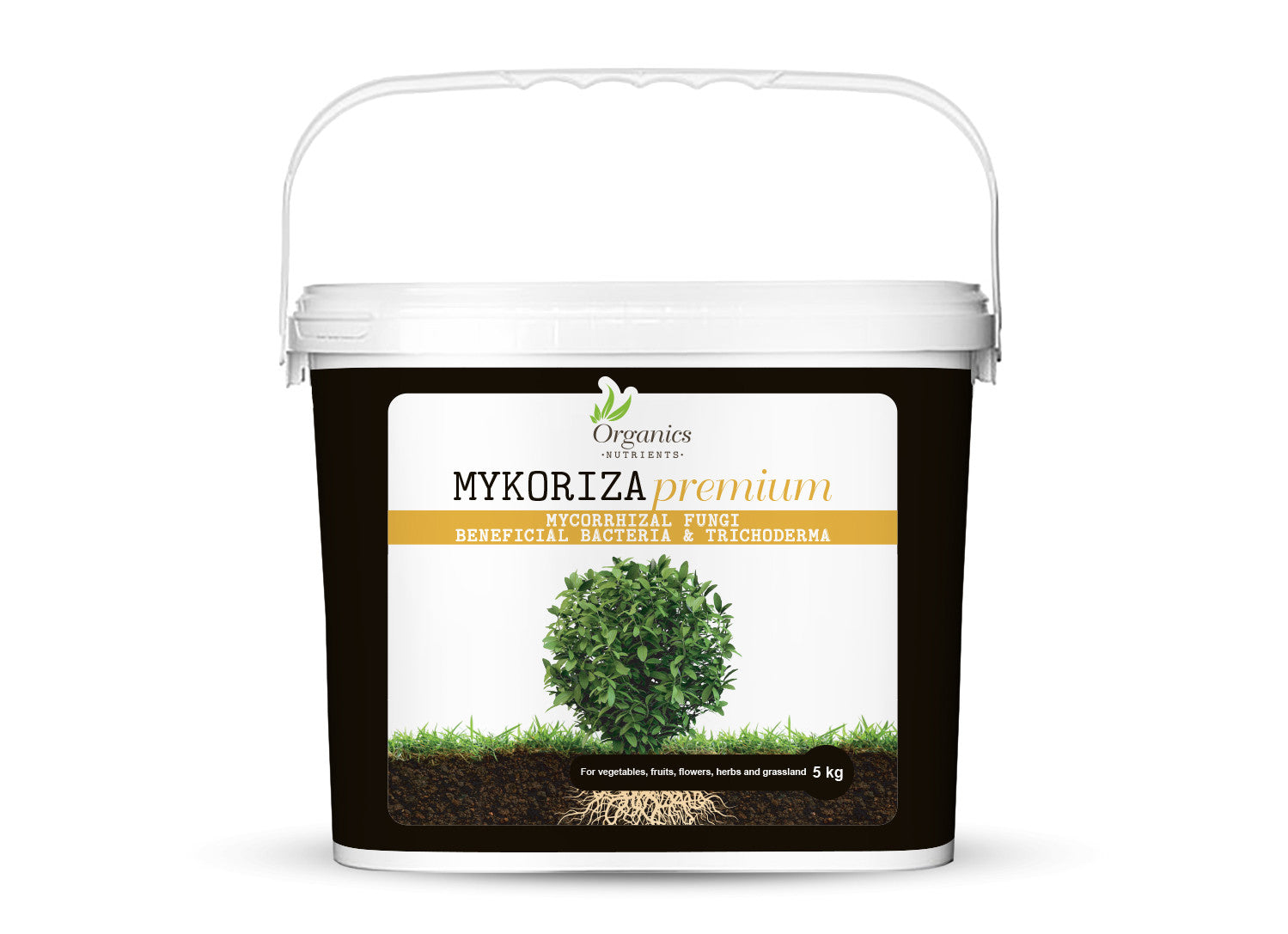 Organics Nutrients Mykoriza Premium 5 kg boční pohled