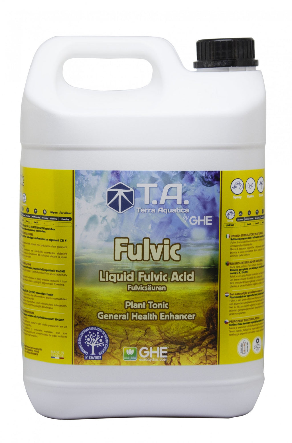 Terra Aquatica Fulvic Organic 5 l sidevisning