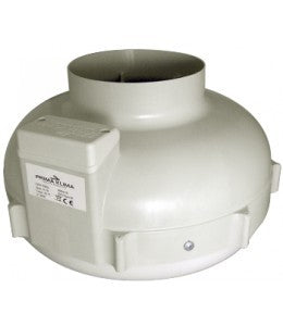 Prima Klima ventilator PK125-L 125 mm - 360 m3/h, 1-snelheid zijaanzicht