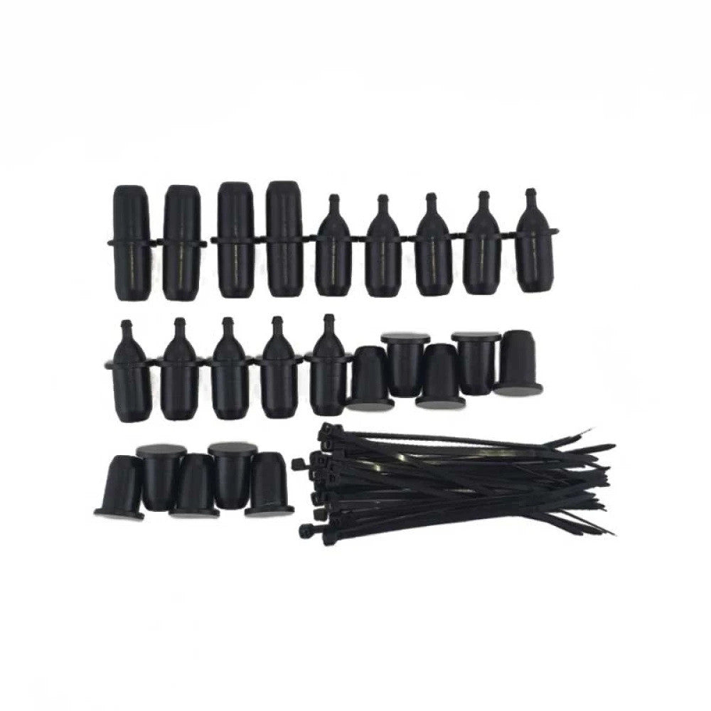 Kit de tuyau d'irrigation plat Irrigatia - 25 m vue de face