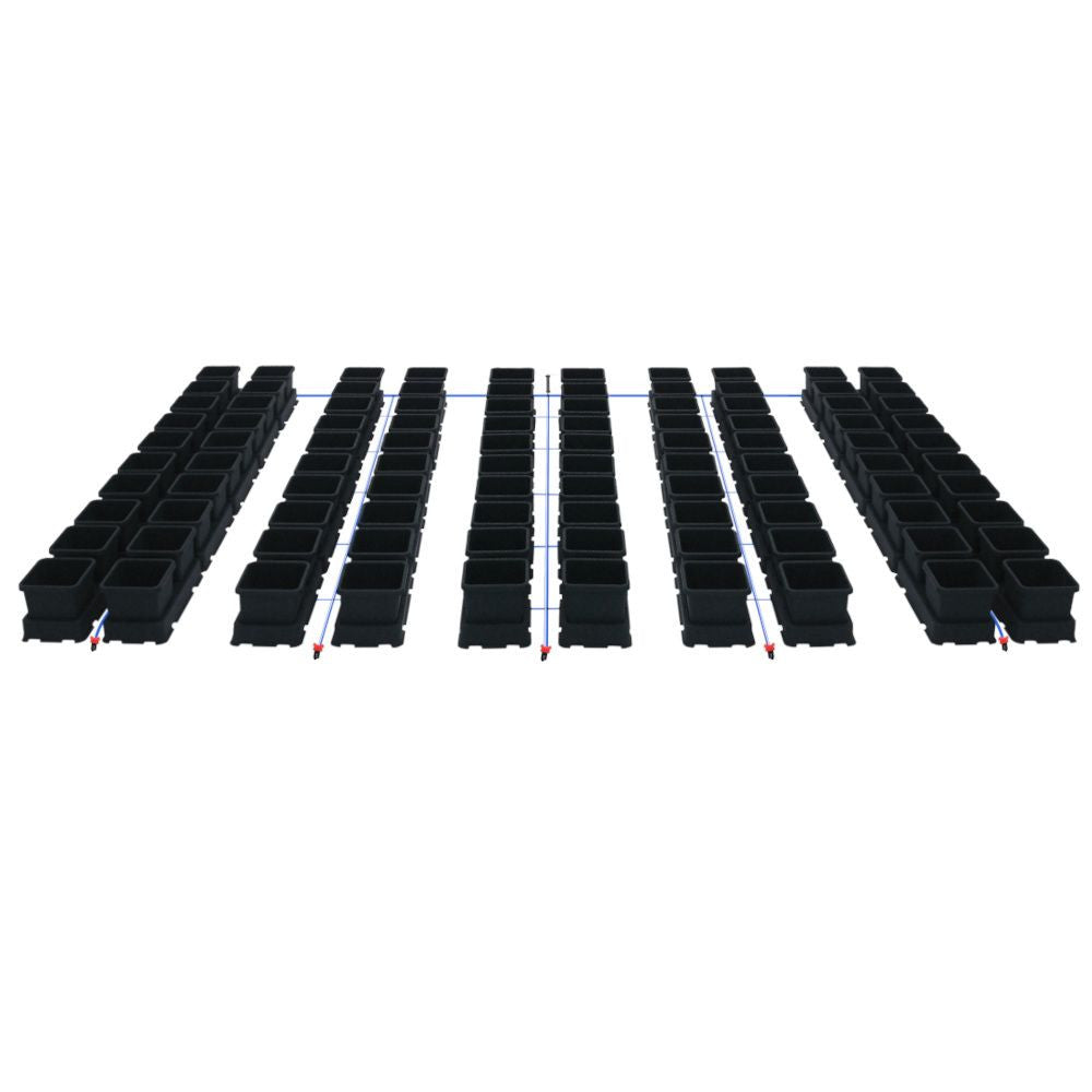 Autopot Easy2Grow, 100 pots sans réservoir (Aquavalve5) vue de face