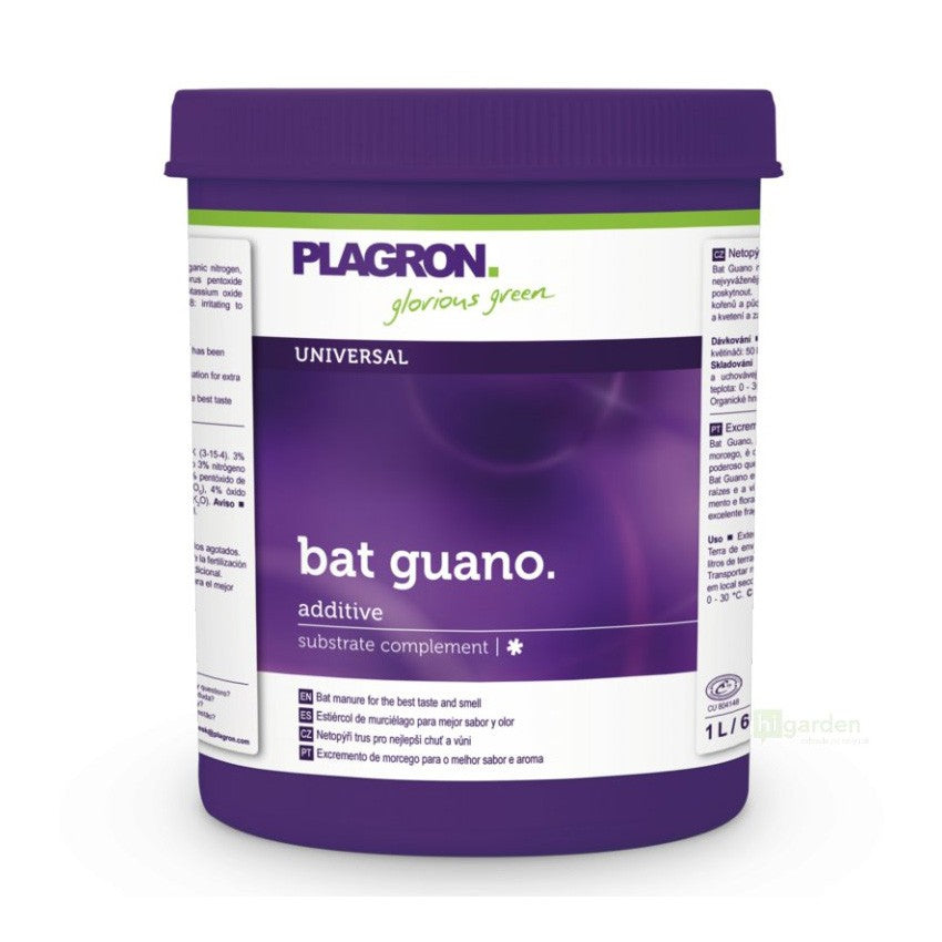 Plagron Bat Guano 0.9 kg boční pohled