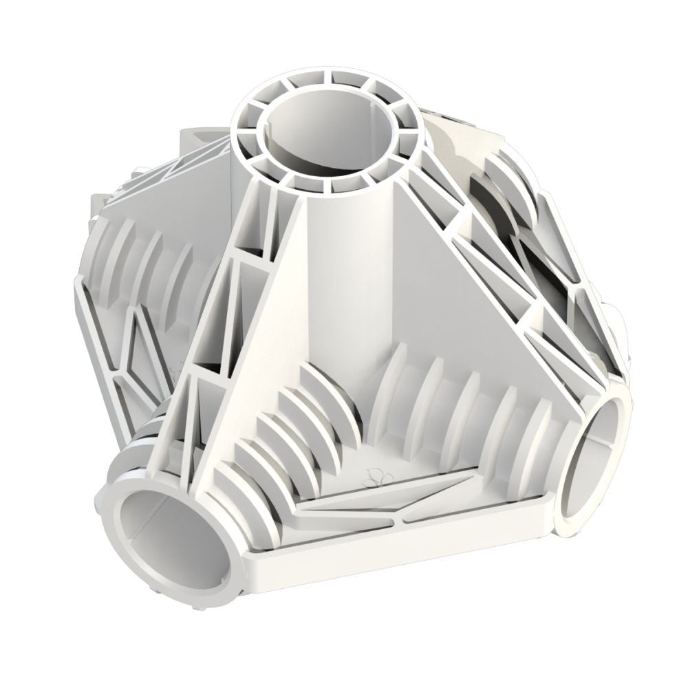 Secret Jardin Corner rohová spojka 25 mm - 5XI pohled zepředu