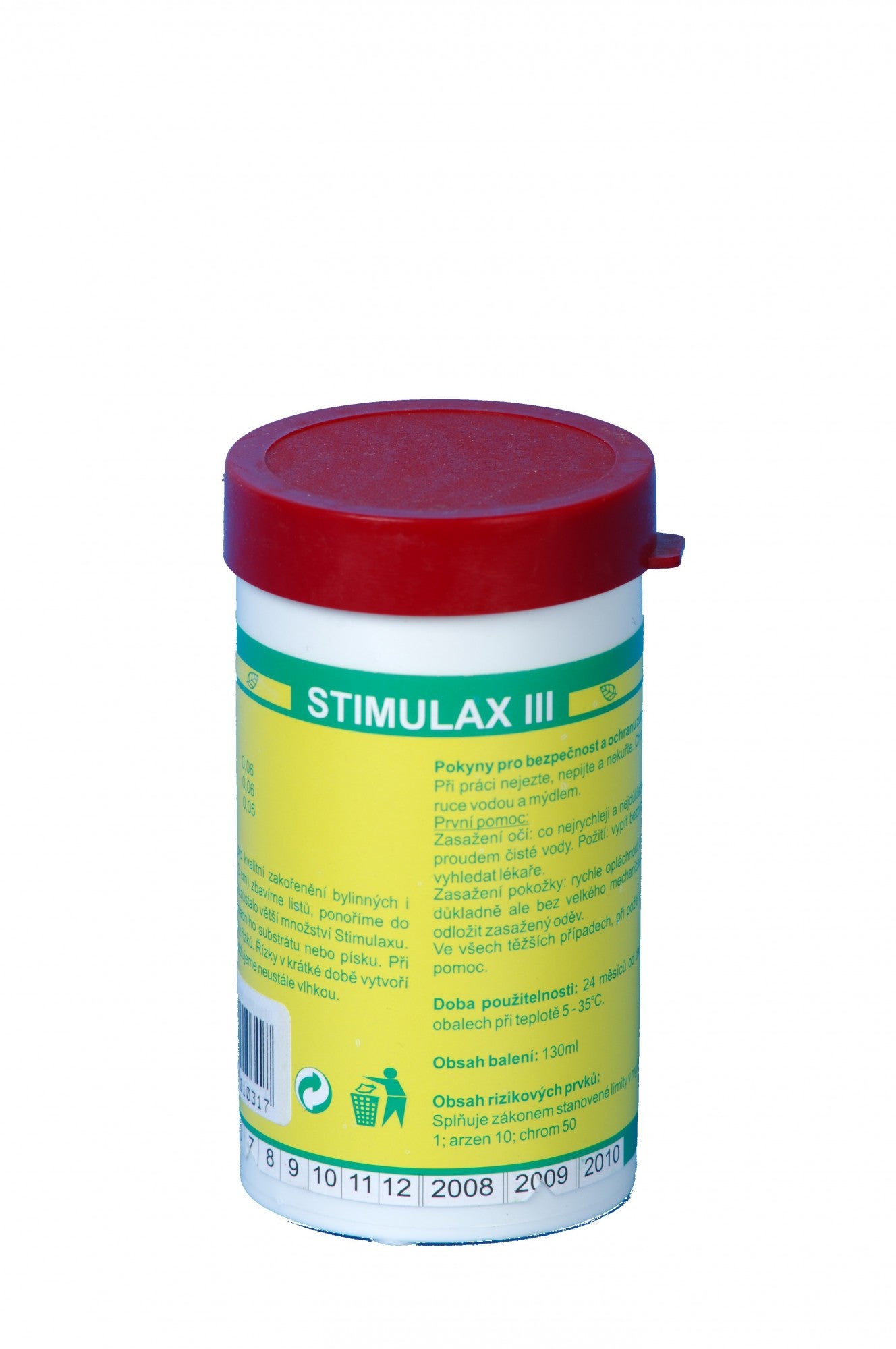 Stimulax III 130 ml - gel boční pohled