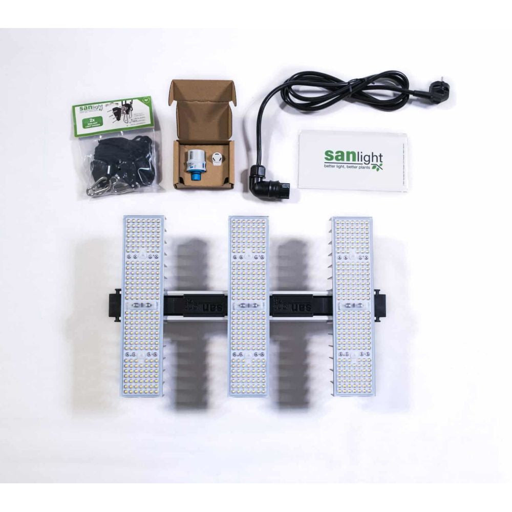 SANlight EVO LED Set 60 - 200W pro 60x60 cm 3 µmol/J - V1.5 boční pohled