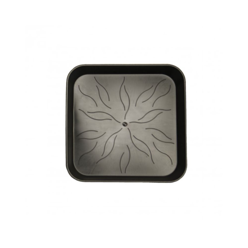 Podmiska plast hranatá 17x17 cm, balení 40 ks pohled zepředu