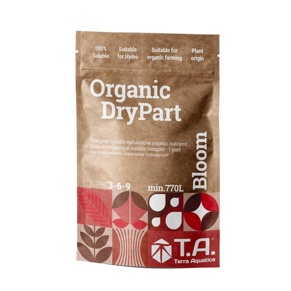Terra Aquatica Organic DryPart Bloom 1 kg rear view