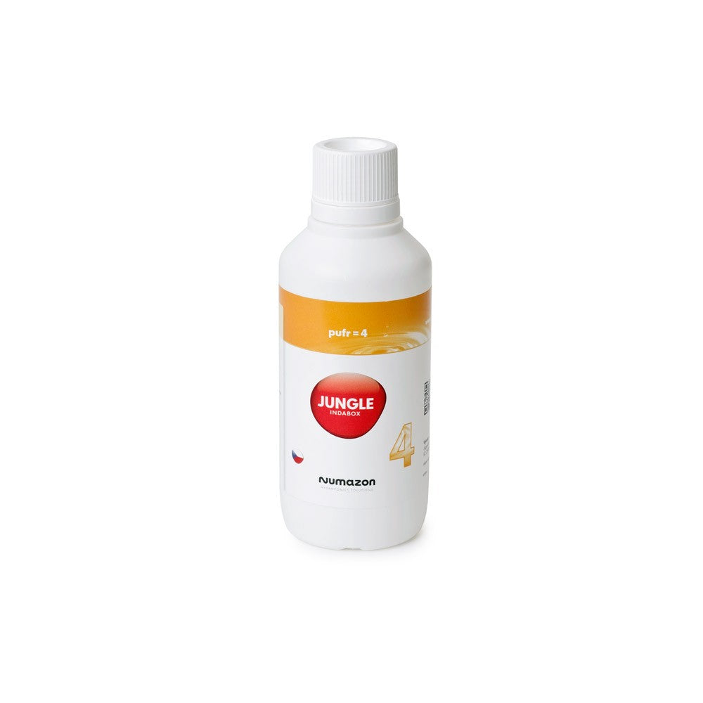 Jungle in da box pH 4 pufr 250 ml, kalibrační roztok pohled zepředu