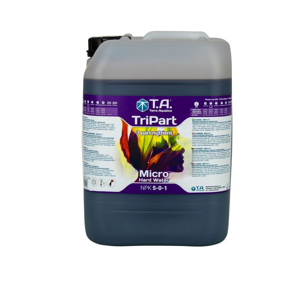 Terra Aquatica TriPart Micro HW 10 l pohled zepředu