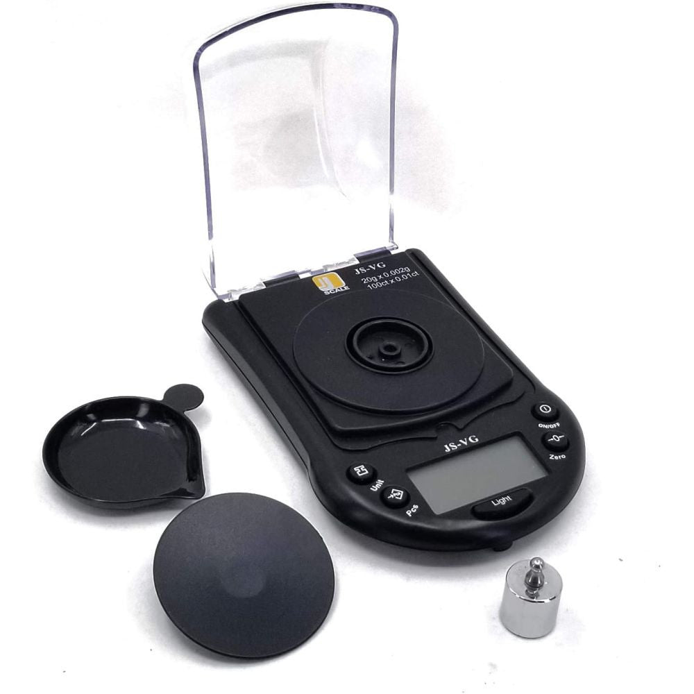 Váha na šperky Jennings GemScale - 20 g x 0,002 g pohled zepředu