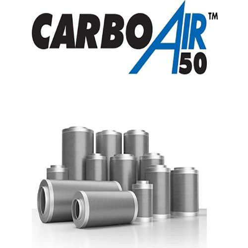 CarboAir 50 Filter 125x330 mm, 480 m3/h boční pohled