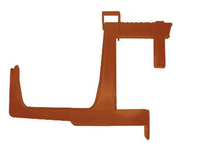 Plastkon držák na truhlík nastavitelný Colore Antracit boční pohled