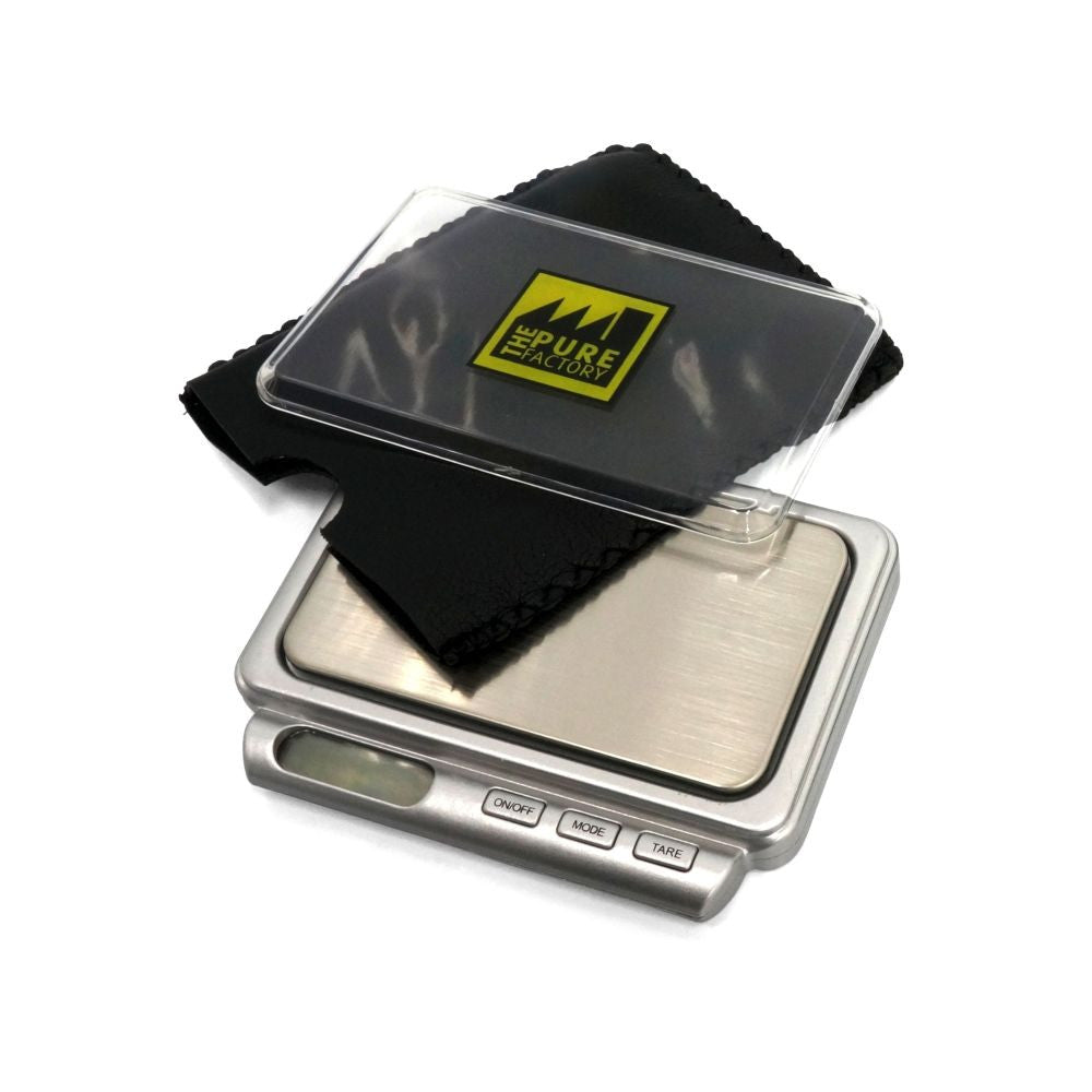 Pure Scale Rocky II waga cyfrowa, 100 g x 0,01 g widok z boku