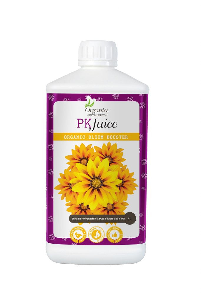 Organics Nutrients PK Juice 1 l boční pohled