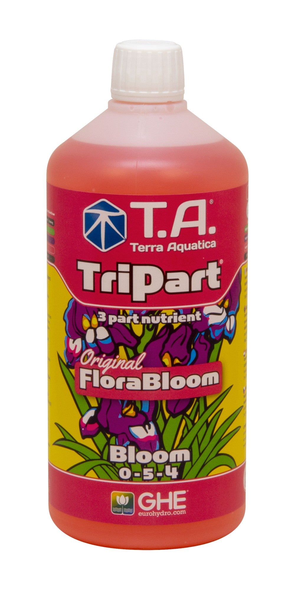 Terra Aquatica TriPart Bloom 500 ml boční pohled