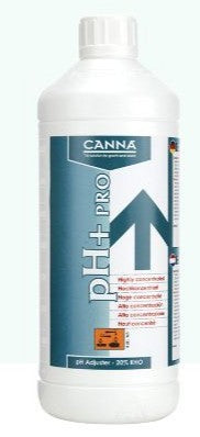 Canna pH+ PRO 1 l, 20% hydroxid boční pohled