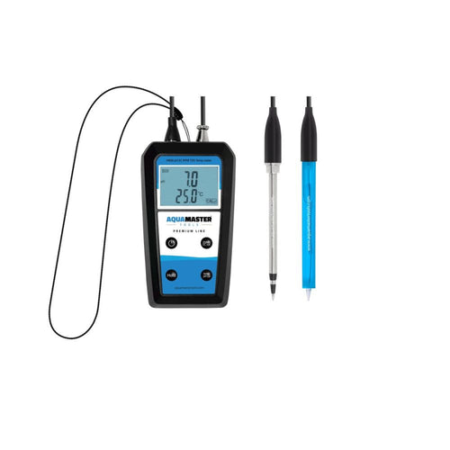 Aqua Master Tools H600 Pro Substraataanzicht (pH, EC, temperatuur) zijaanzicht