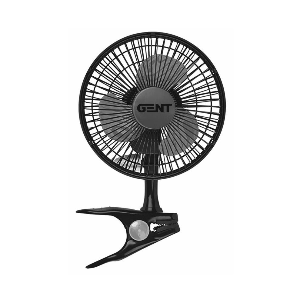 GENT Clip Fan 5W, clip-on fan diameter 15 cm side view