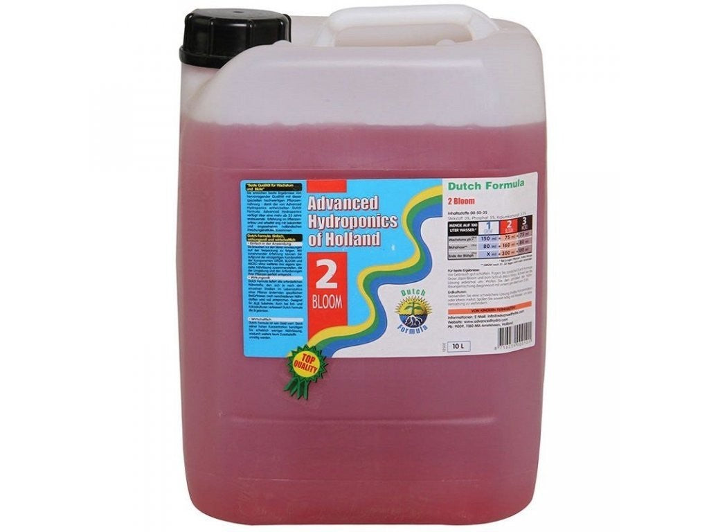 Advanced Hydroponics Bloom 5 l boční pohled