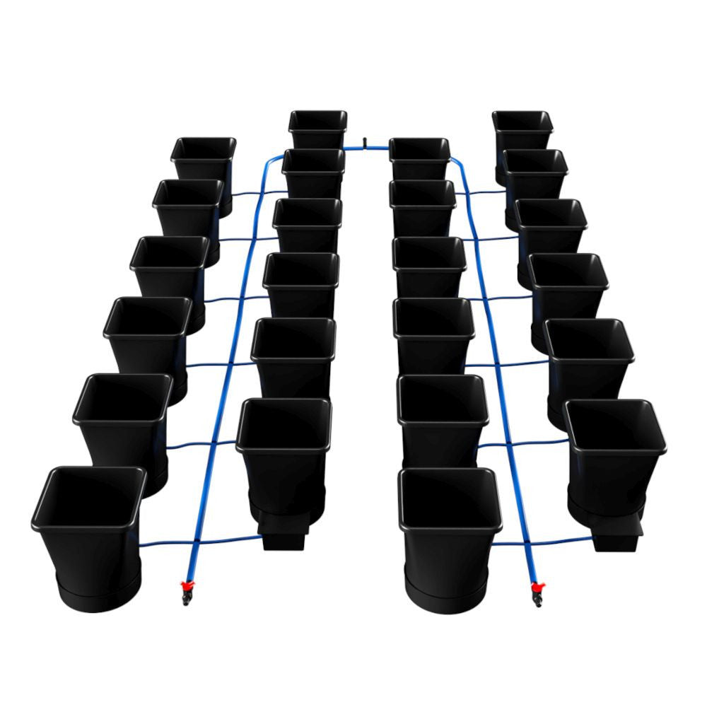 Autopot 1Pot XL, 24 květináčů bez nádrže (Aquavalve5) pohled zepředu