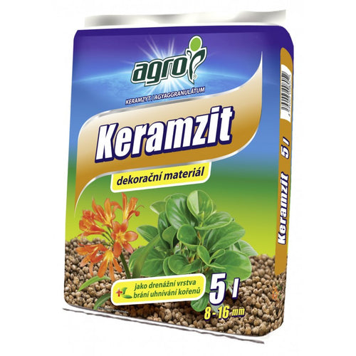 AGRO Hydroton 8-16 mm - 5 l, Blähton Seitenansicht