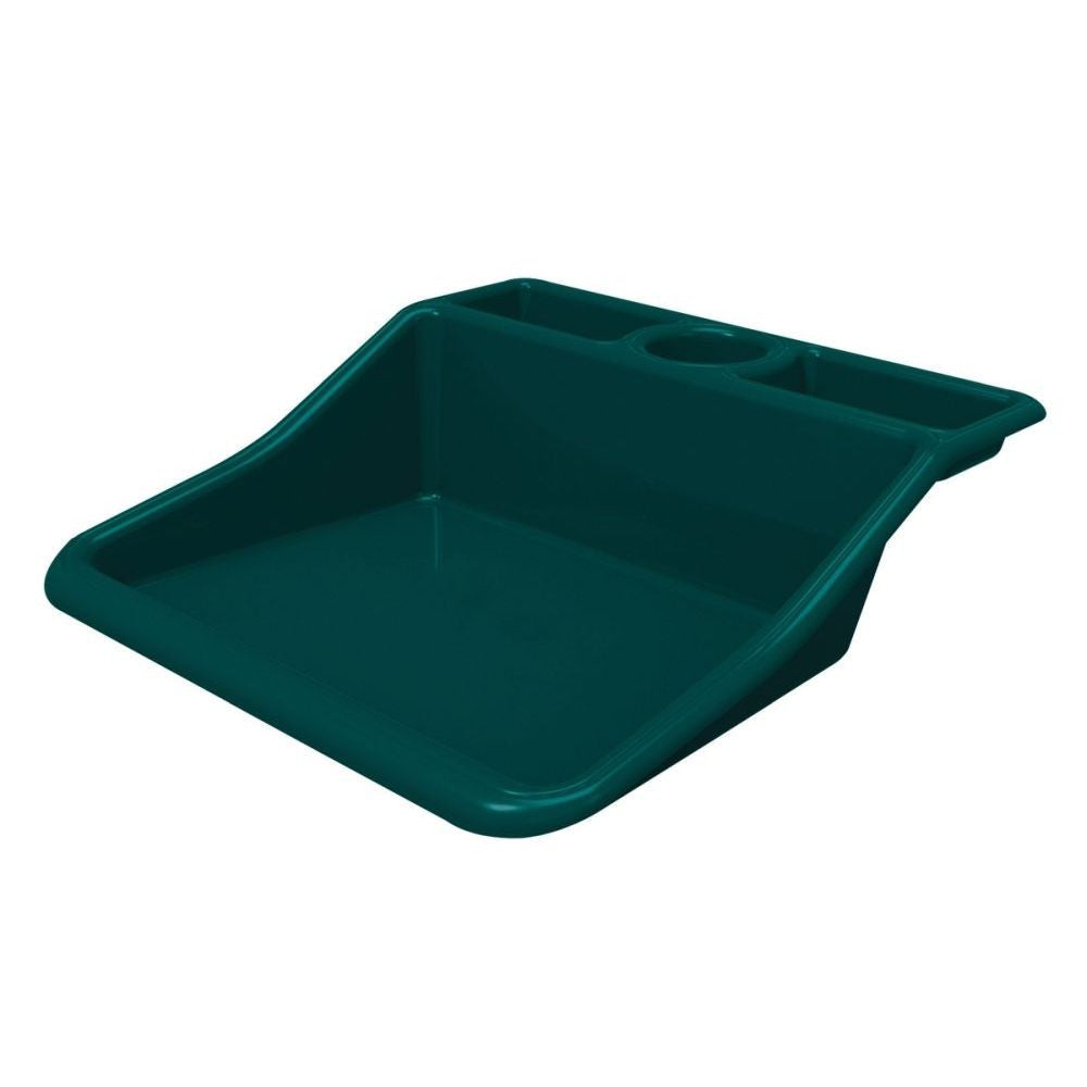 Garland podmiska plast Tidy Tray Green Compact s pultem 49x50x15 cm boční pohled