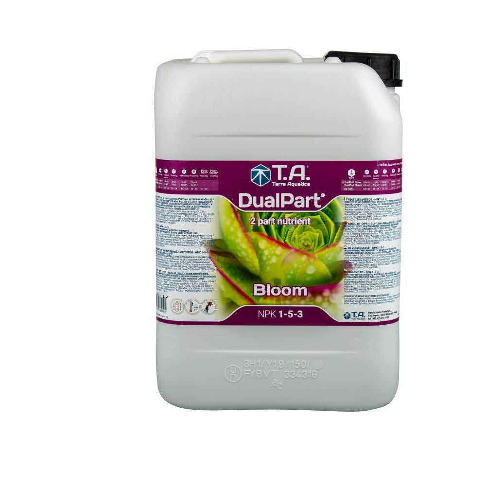 Terra Aquatica DualPart Bloom 10 l Frontansicht