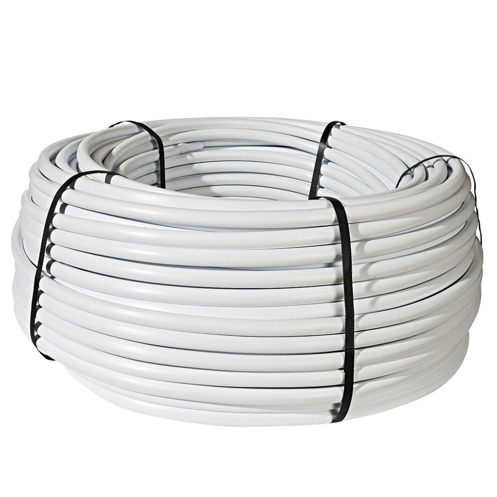 Netafim PE hadice černobílá Ø 16 mm PN4 UV, 1 m pohled zepředu