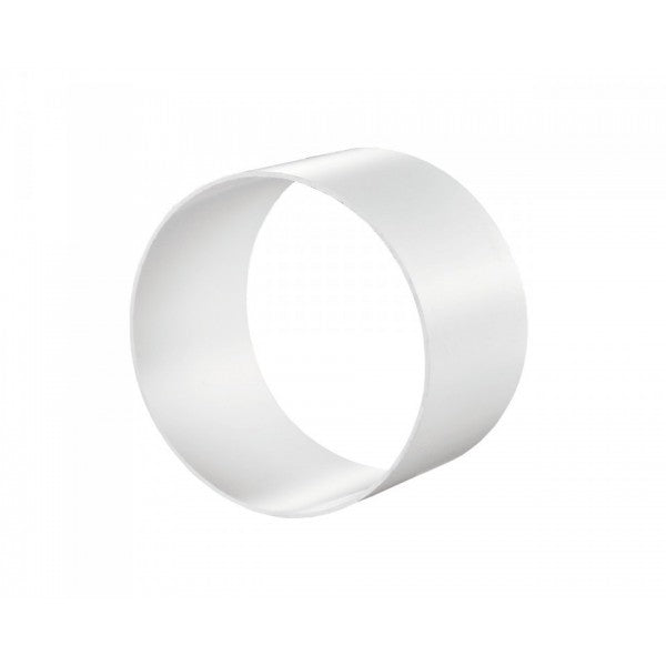 Outer coupling 150 mm - plastic front view