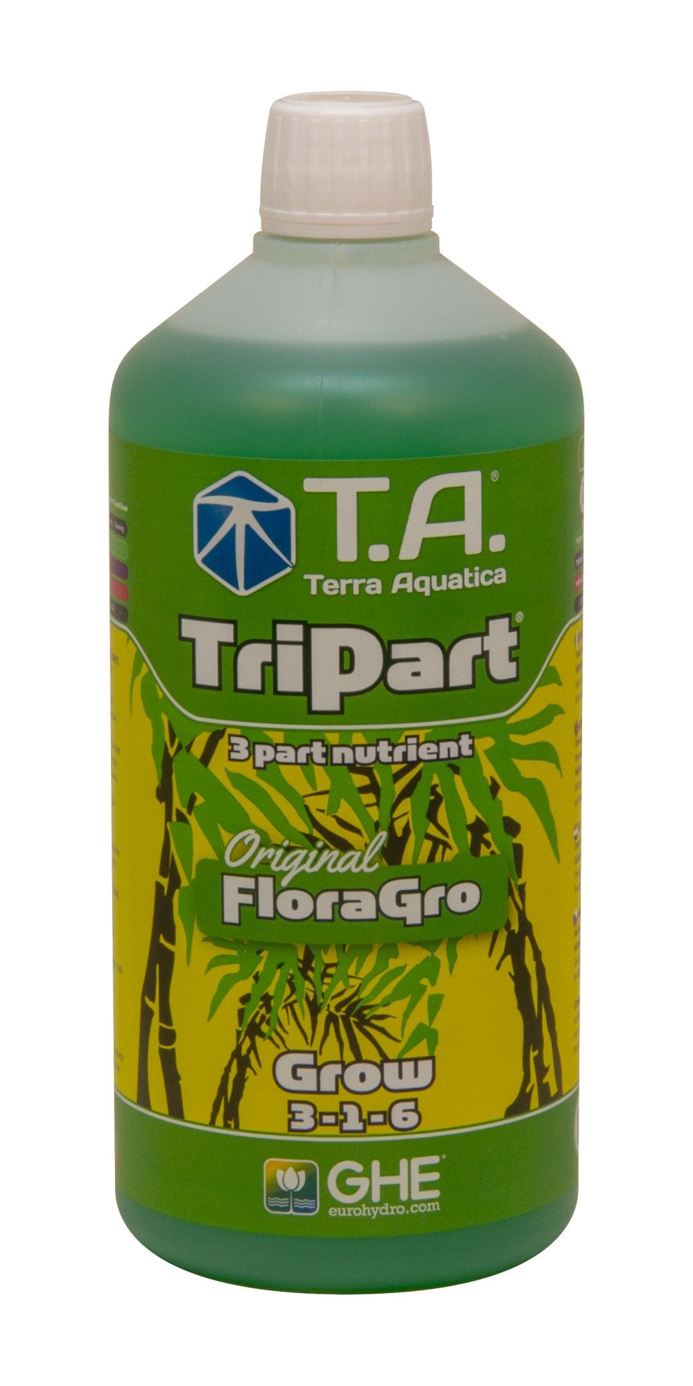 Terra Aquatica TriPart Grow 1 l boční pohled