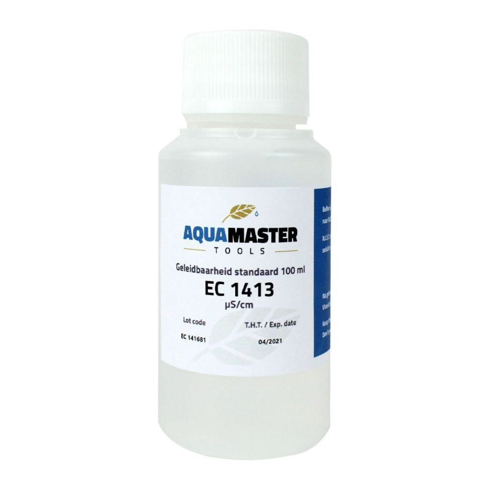 Aqua Master Tools EC 1413 100 ml, kalibrační roztok BOX 18 ks pohled zepředu