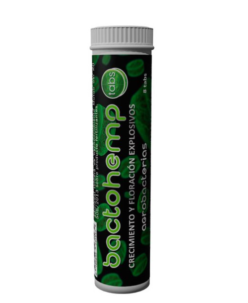 Agrobacterias Bactohemp, organický stimulant 8 ks, tablety boční pohled