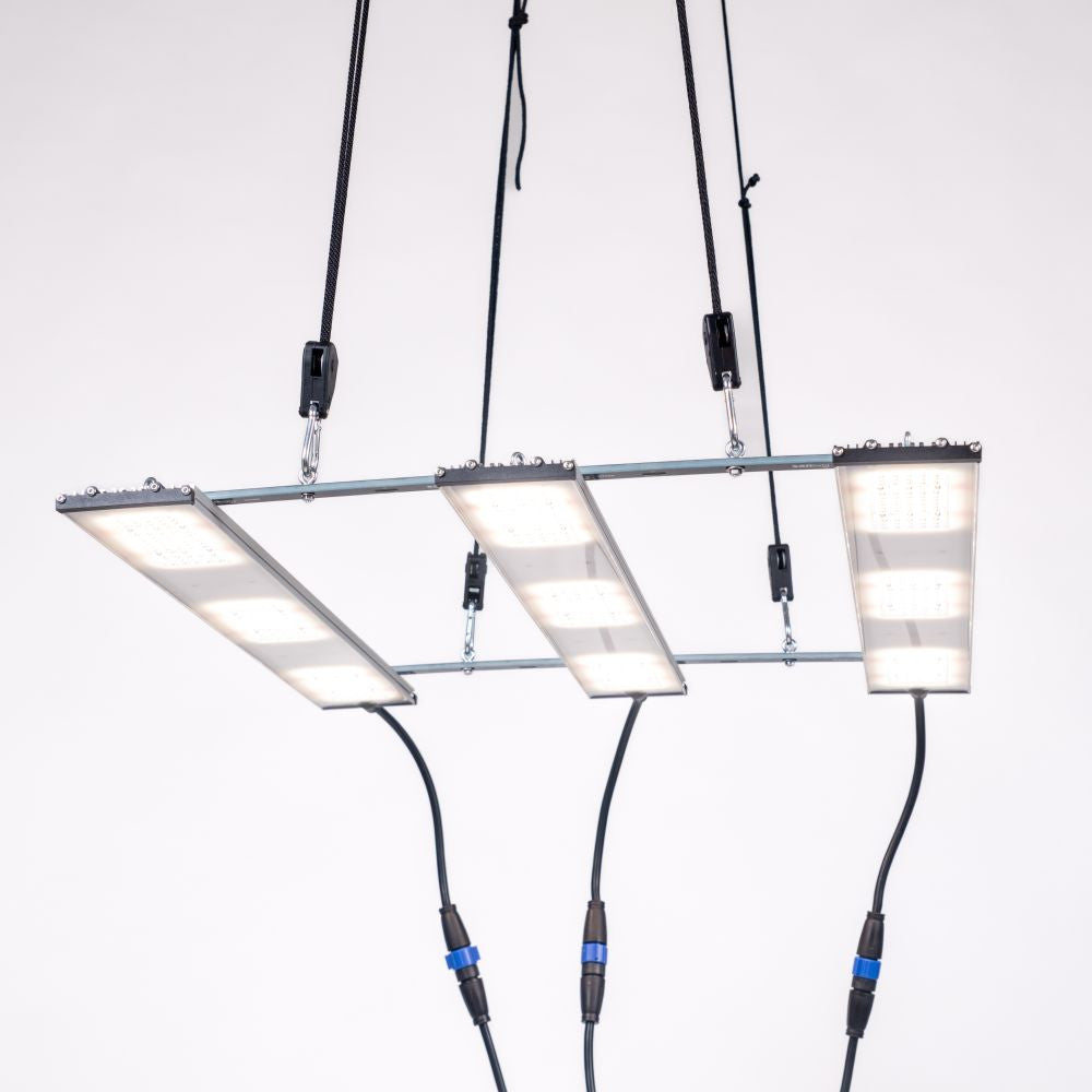 SANlight STIXX 3-80 Set LED 140W - 382 µmol/s (AS5020) vue du contenu de l'emballage