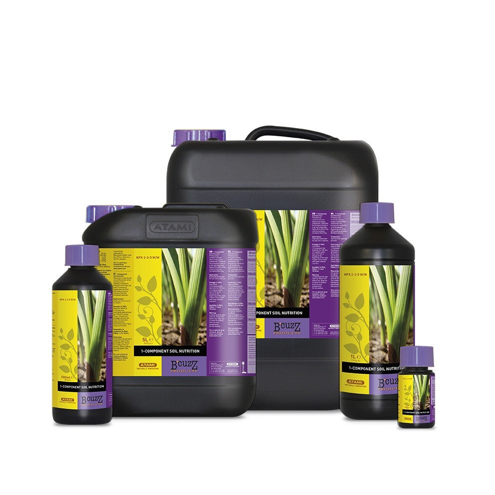 Atami B´Cuzz Soil Booster 100 ml boční pohled