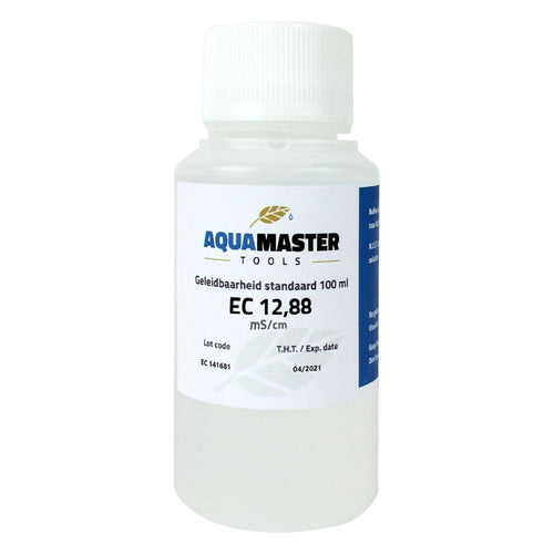Aqua Master Tools EC 12.88 100 ml, kalibratieoplossing vooraanzicht