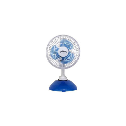 Airontek Clip Fan 15W, zweistufiger Clip-Ventilator 15 cm Durchmesser Vorderansicht
