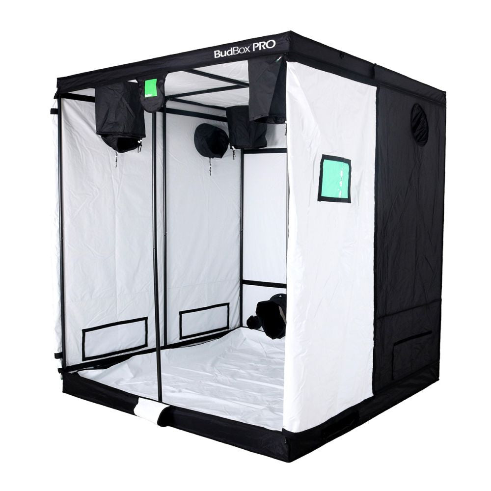 BudBox White PRO Titan I-HL 200x200x220 cm pohled zepředu