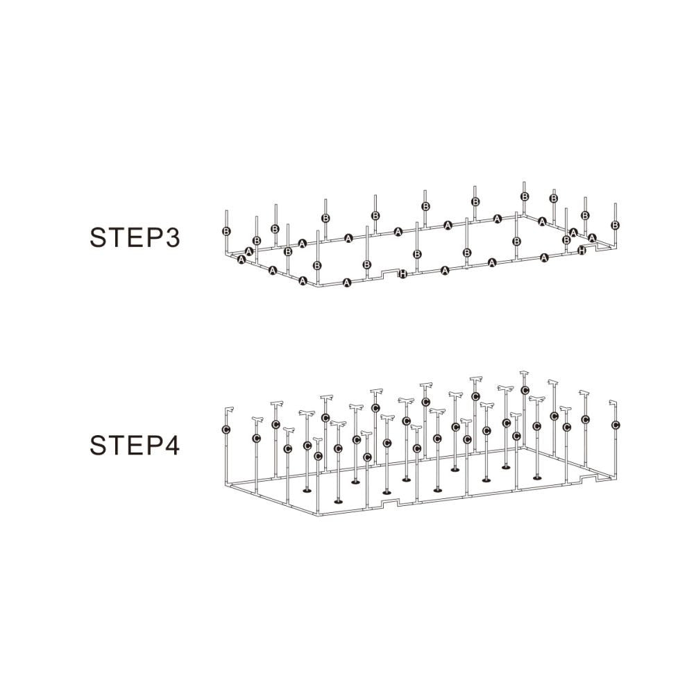 BudBox Silver PRO Titan IX 900x450x240 cm druhý boční pohled