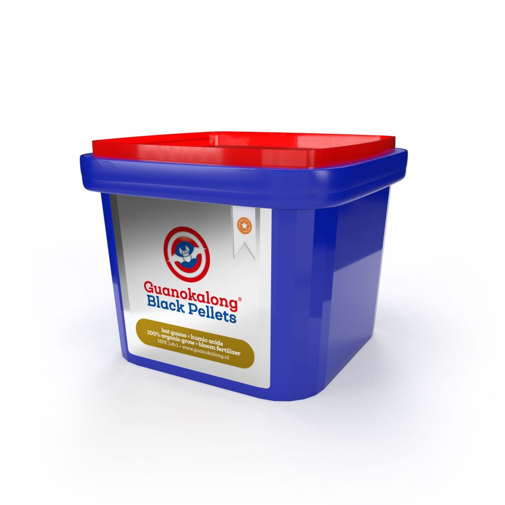 Guanokalong Guano Black Pellets 1 kg pohled zepředu