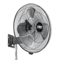 RAM Heavy Duty Wall Fan, trójbiegowy wentylator ścienny średnica 45 cm widok z przodu