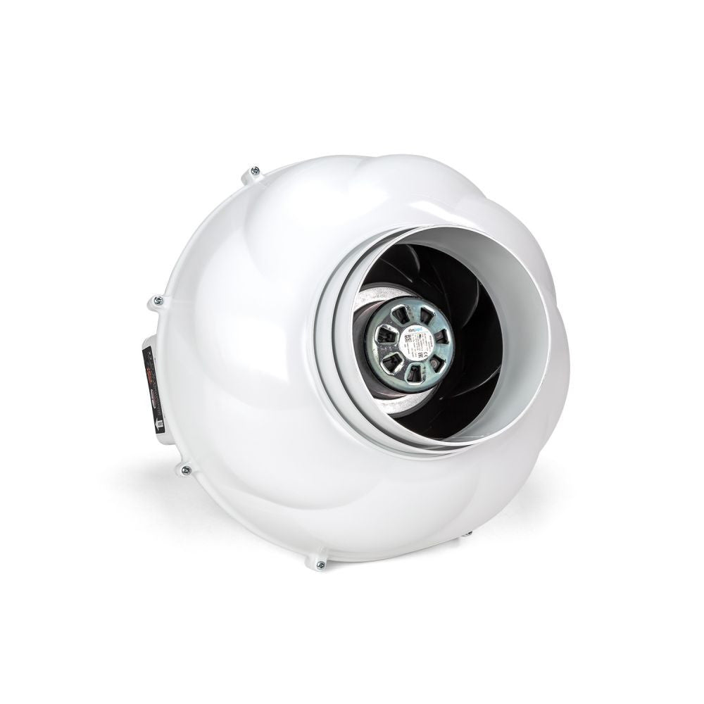 Prima Klima ventilator Whisperblower ECblue 150-160 mm - 1400 m3/h, EC motor zijdelings bekeken