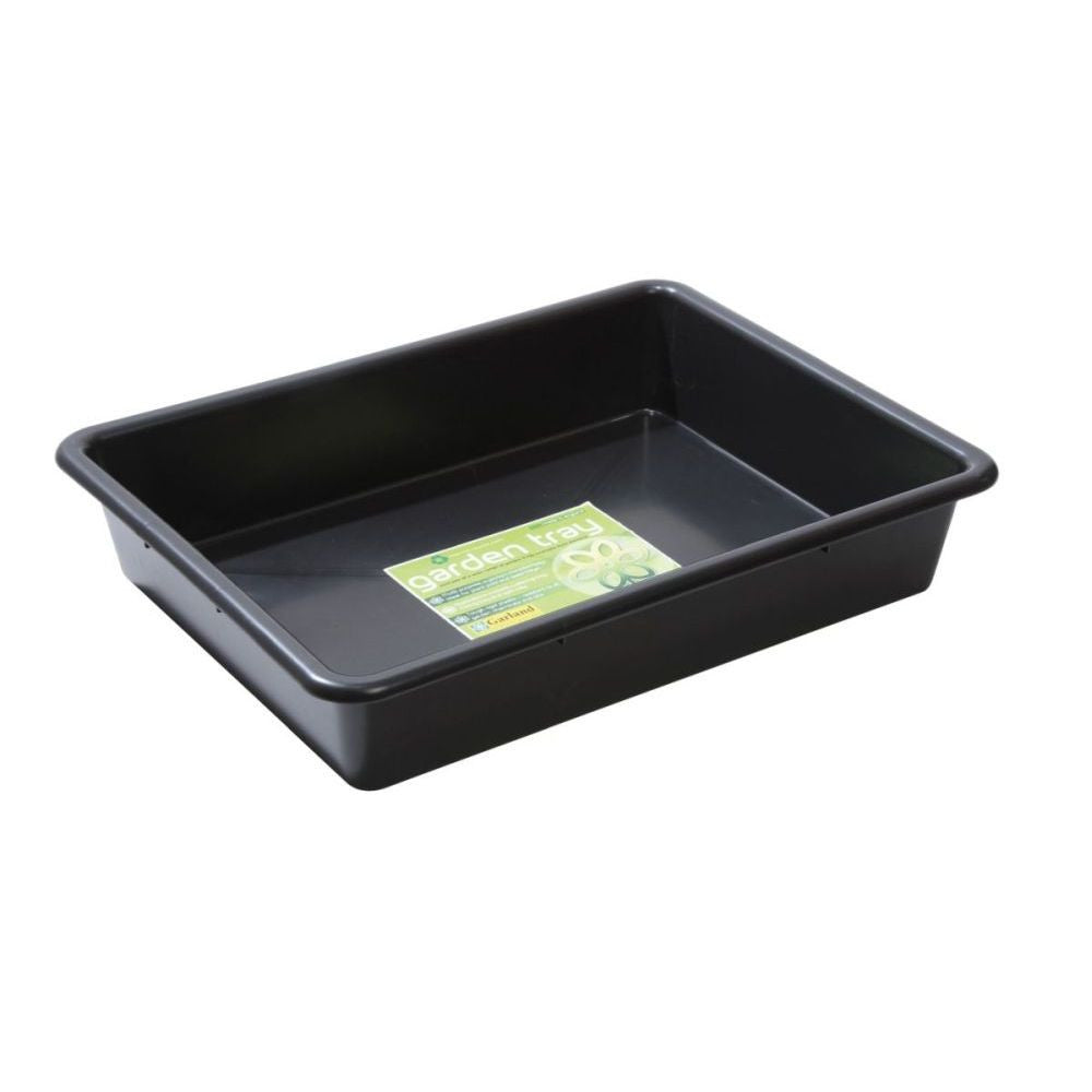 Garland underskål plast Chieftain Tray Black 64,5x49,5x12 cm sidevisning