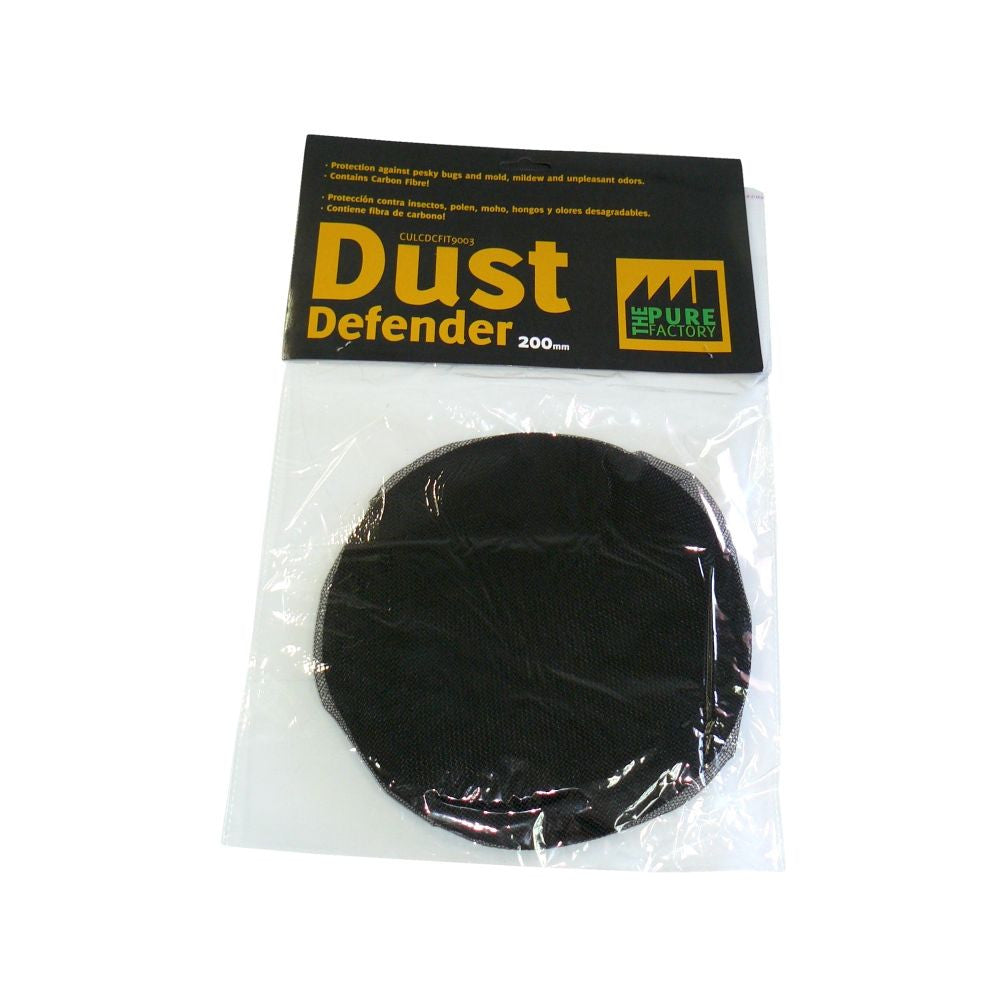Dust Defender vstupní filtr 200 mm pohled zepředu