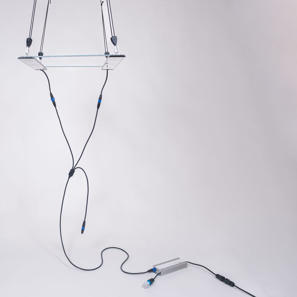 Set SANlight STIXX 3-80 LED 140W - 382 μmol/s (AS5020) vue latérale