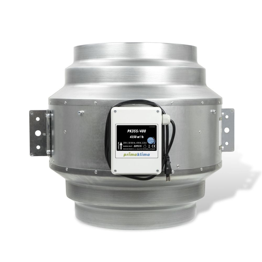 Prima Klima ventilator Blueline PK355/400 - 4150 m3/h vooraanzicht